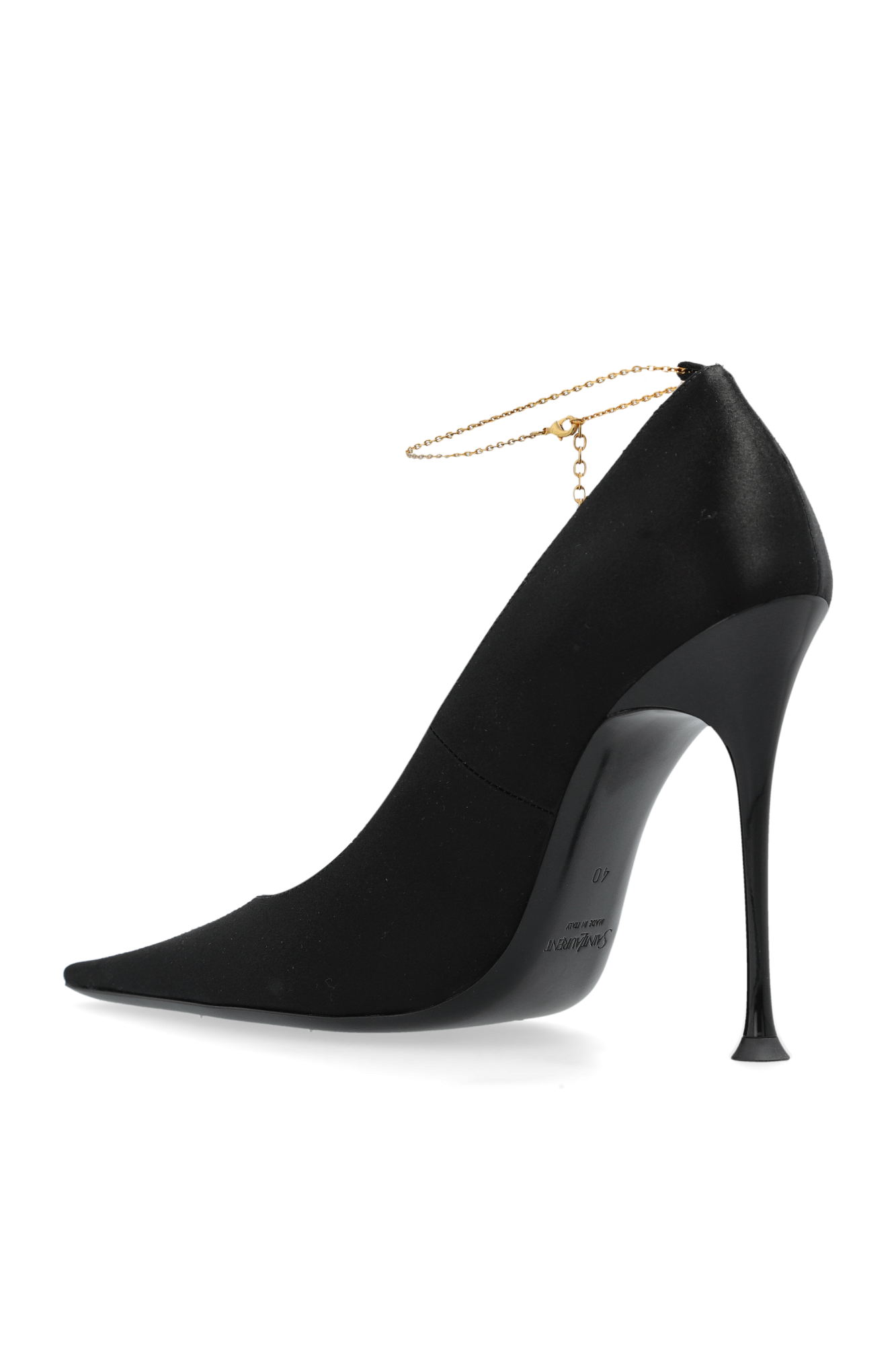 Saint Laurent Black Suede Pumps - size 38 ○ Labellov ○ Buy